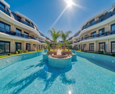 3+1 Apartment for Sale in Alanya Avsallar | Lagoon Pool Living
