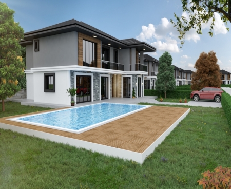Ultra Luxury Villas with Private Pool with Social Facilities in Silivr