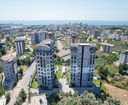 Apartments with Convenient Installment Plans in  Avsallar Alanya