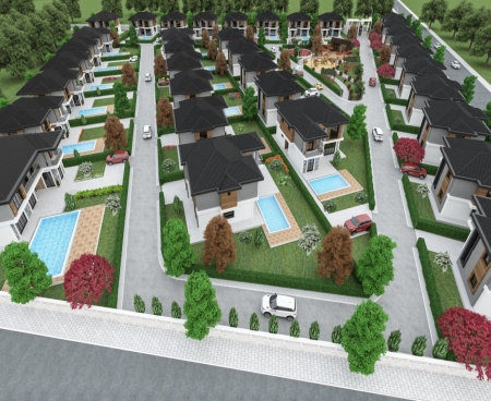 Ultra Luxury Villas with Private Pool with Social Facilities in Silivr