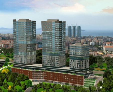 Flat Options in a Prestigious Complex in Kadıköy