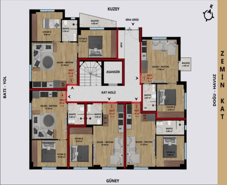ЛЮКСОВЫЕ КВАРТИРЫ С БАССЕЙНОМ В ЦЕНТРЕ АНТАЛИИ ОТ НАДЕЖНОГО ЗАСТРОЙЩИК