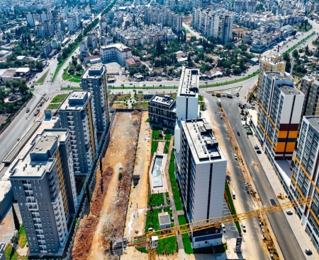 Прекрасная квартира в новом комплексе в районе Кепез