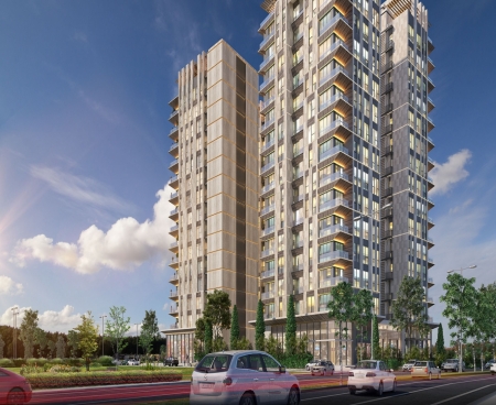 Luxury 3+1 Residential Project in Antalya | Modern 4-Block Complex