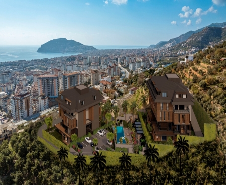 Premium class complex in Cikcilli  Alanya