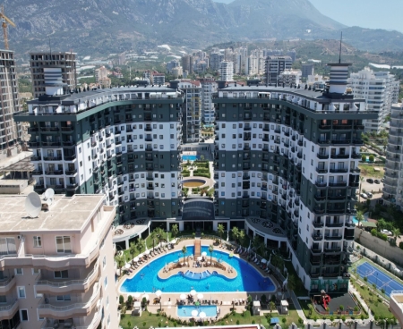 Furnished 1+1 Apartment for Rent in Alanya Mahmutlar Near the Sea