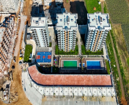 Готовая квартира в современном комплексе в Анталии