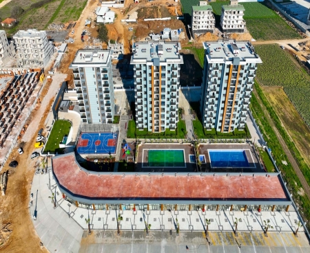 Готовая квартира в современном комплексе в Анталии