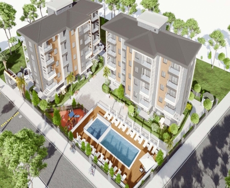 FOR SALE FULLY INFRASTRUCTURED RESIDENTIAL COMPLEX IN ANTALYA KEPEZ