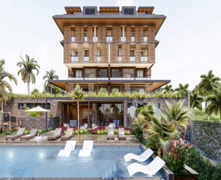 Premium class complex in Cikcilli  Alanya