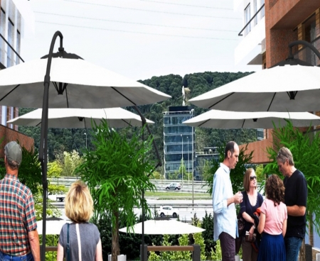 Boutique Project with More Social Areas in Kağıthane