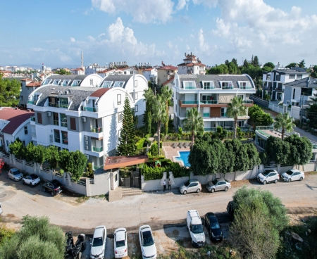 Комфортабельный дуплекс в комплексе с бассейном в Сиде