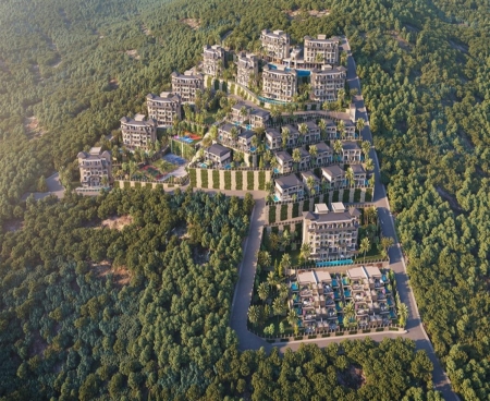 Роскошные виллы 4+1 в Каргыджаке – SPA, бассейны, природа