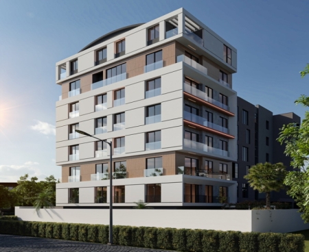 Apartments for Sale in Antalya Yıldız District – 1+1, 2+1, 3+1