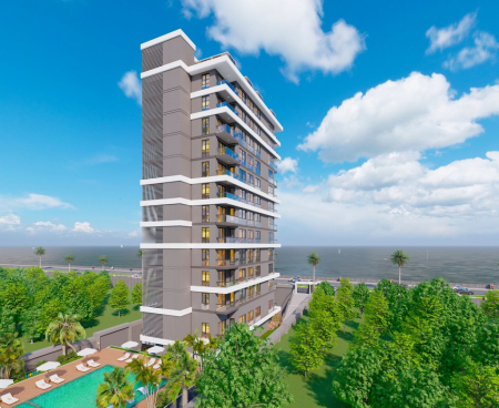Seafront Luxury Living in Alanya Mahmutlar with Full Resort Facilities