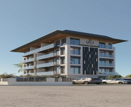 Royal Heaven в Алании, Динек – Квартиры 1+1 и дуплексы 2+1 на продажу