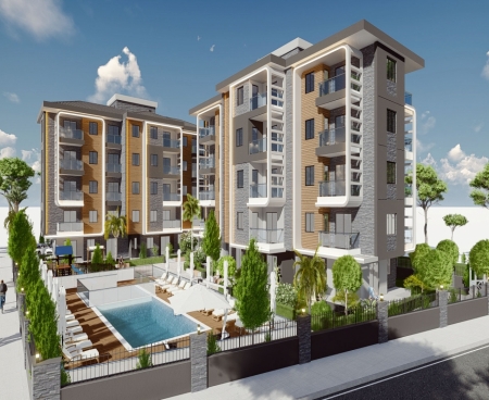 FOR SALE FULLY INFRASTRUCTURED RESIDENTIAL COMPLEX IN ANTALYA KEPEZ