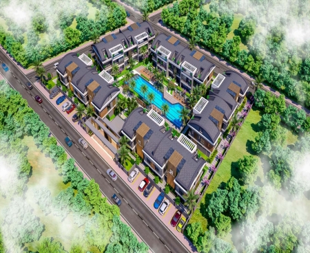 APARTMENTS OF VARİOUS LAYOUTS IN A COZY COMPLEX IN BELEK