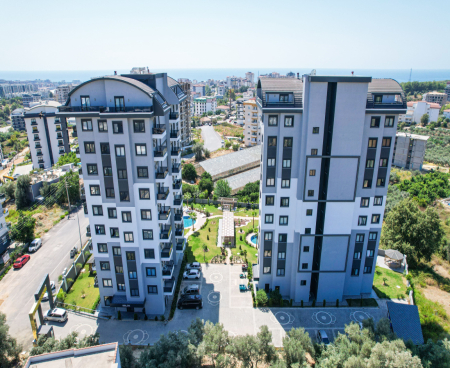 Apartments with Convenient Installment Plans in  Avsallar Alanya