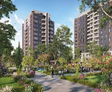 Квартиры в Социальном Комплексе в Центре Картал