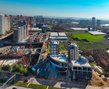 Новая готовая квартира в комплексе в Алтынташе.
