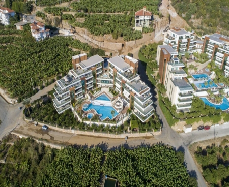 Просторная квартира планировки 2+1 в Джикджили