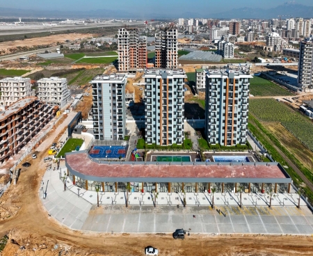 Готовая квартира в современном комплексе в Анталии