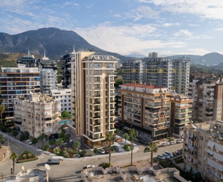 Квартиры 2+1 в Махмутларе, Алания | 500 м до моря