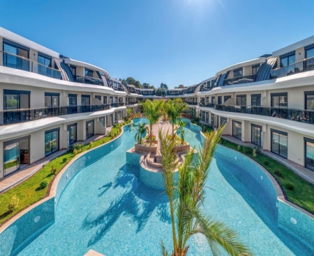 3+1 Apartment for Sale in Alanya Avsallar | Lagoon Pool Living