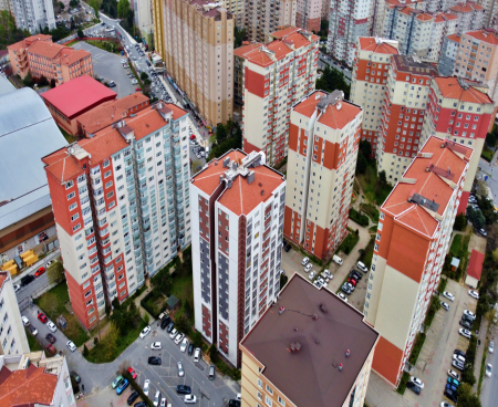 Квартира 3+1 рядом с транспортной развязкой в Бейликдюзю