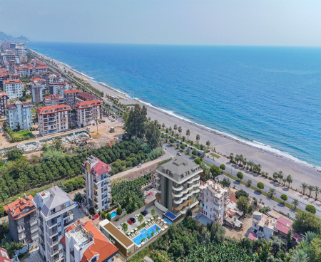Новый проект на берегу Средиземного моря в Аланье Кестель
