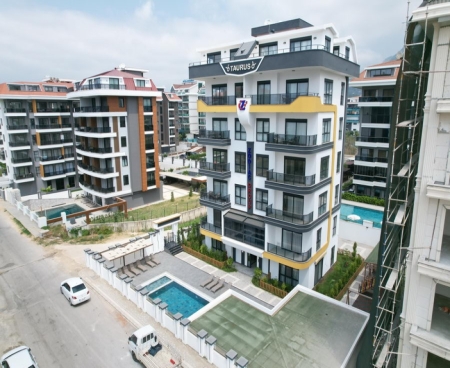 Furnished 3+1 Garden Duplex Holiday Rental in Kestel Alanya